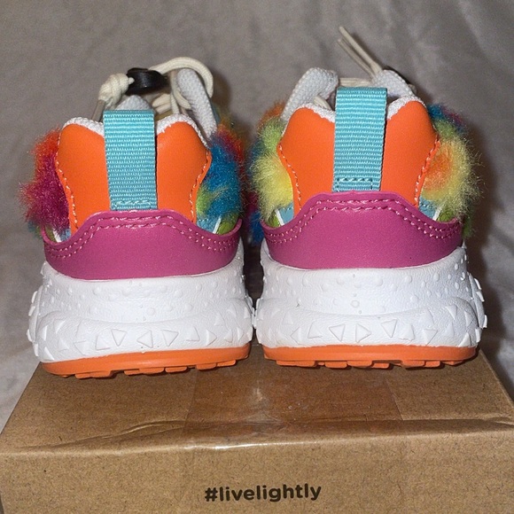NWT Flower Mountain Kids Yamano 3 Trainers in Multicolour - Picture 7 of 12